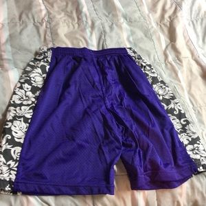 Women’s basketball shorts Hawaiian style